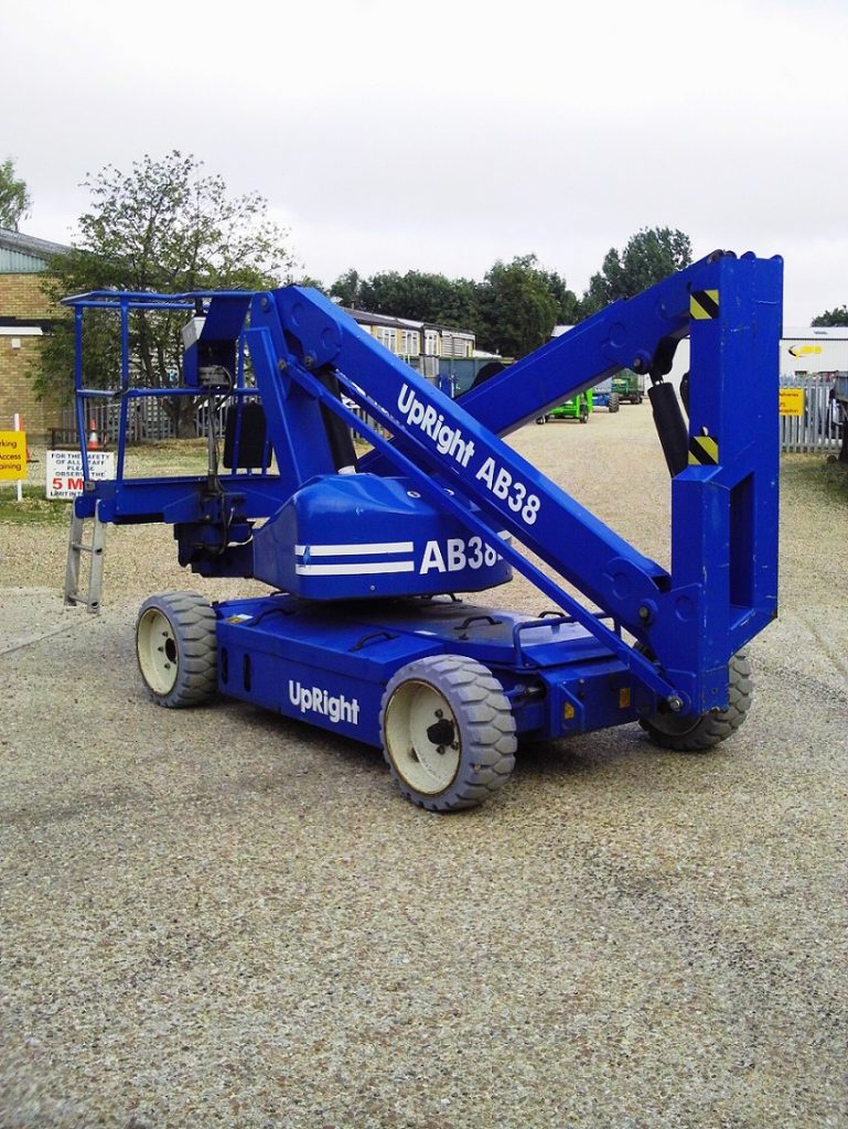 Upright Ab Self Propelled Articulated Boom Cherry Picker