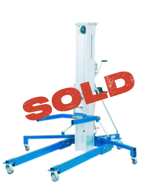 Genie SLA20 Material Lift (2018)