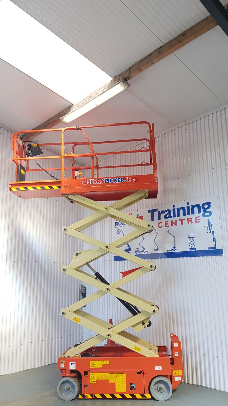 Save Time and Increase Safety on Site with Scissor Lifts Cherry Picker
