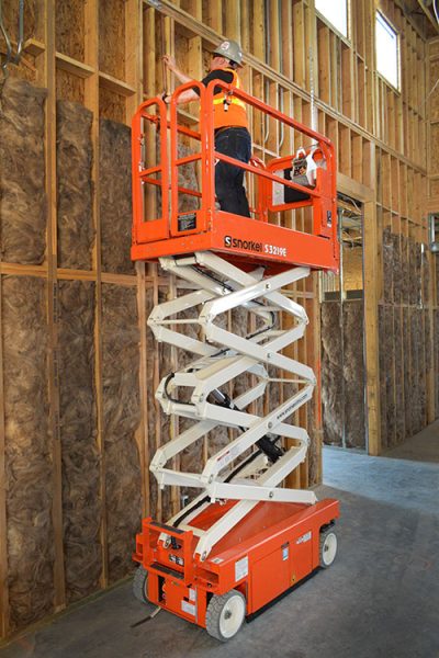 Snorkel 3219E battery scissor lift